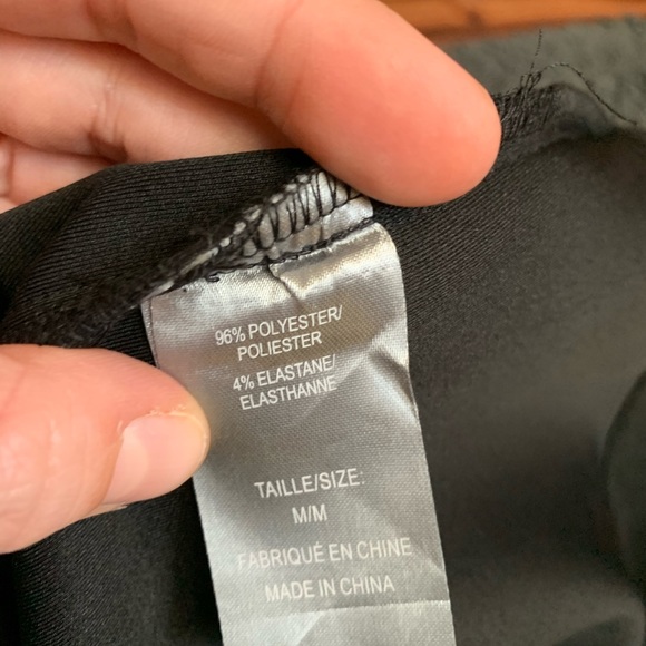 Suede pencil skirt with slit - Picture 5 of 5